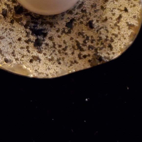 Sterling Silver and Pearl Modernist Earrings - Picture 5 of 10